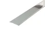 seuil adhésif plat alu brillant 93cmx30mm