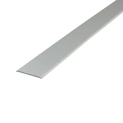 seuil adhésif plat alu mat 93cmx30mm