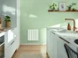 Radiateur électrique connecté à inertie fluide 1000W ACOVA Alcantara horizontal