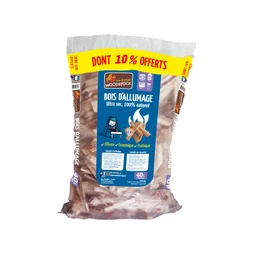 Bois d'allumage WOODSTOCK, sac 40 litres + 10% L10