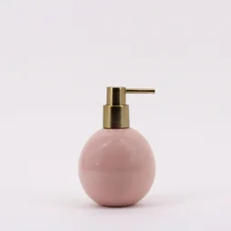 Distributeur de savon ceramique Tidiane, rose NORASIA