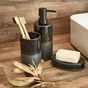 Distributeur de savon en porcelaine Otto, bleu