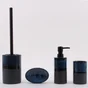 Distributeur de savon en porcelaine Otto, bleu