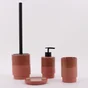 Distributeur de savon ceramique Malone, rose NORASIA