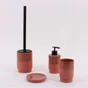 Distributeur de savon ceramique Malone, rose NORASIA