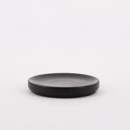 Porte-savon céramique Malone, noir Porte savon malone noir