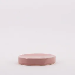Porte-savon céramique Tidiane, rose Porte savon tidiane rose