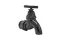 Robinet MyTube diamètre 25 mm noir