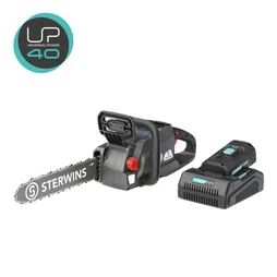 Tronconneuse sur batterie STERWINS 40 V l32 cm, guide de 45 cm