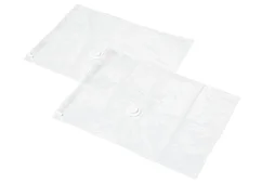 Lot de 2 Housse sous vide SPACEO transparent H.60 x l.45 x P.0 cm