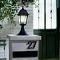 Borne extérieur Sima, E27, IP44, noir, INSPIRE