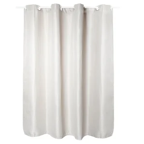 Rideau de douche - Imperméable - Polyester - Rayures - 180X200cm - Anti