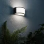 Applique extérieure E27 max 60W noir Silvia INSPIRE