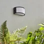Applique extérieure E27 max 60W noir Silvia INSPIRE