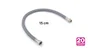 Flexible d'alimentation 15 cm mâle / femelle 15 x 21 polyéthylène ondulé 20 ans