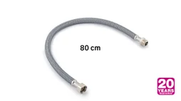 Flexible d'alimentation 80 cm mâle / femelle 15 x 21 polyéthylène ondulé 20 ans