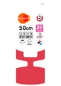 Flexible d'alimentation 50 cm mâle / femelle 20 x 27 polyéthylène ondulé 20 ans