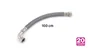 Flexible d'alimentation 100 cm coude fem/fem 15 x 21 polyéthylène ondulé 10 ans