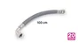 Flexible d'alimentation 100 cm mâle / femelle 20 x 27 polyéthylène ondulé 20 ans