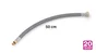 Flexible d'alimentation 50 cm mâle / femelle 12 x 17 polyéthylène ondulé 20 ans