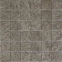 1 plaque de mosaïque sol / mur Island porcelaine effet marbre gris 30 x 30 cm