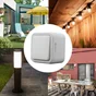 Interrupteur va et vient auto trail, LEXMAN, gris