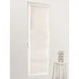 Vitrage tamisant Lazaro ecru et dore l. 80 x H. 160 cm
