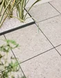 Lot de 2 dalles CEPO DI GRES fin, SIENA, gris, L.60 x l.60 cm x Ep.20 mm