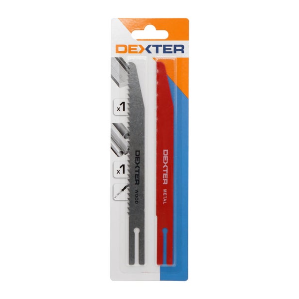Lot de 2 lames coupe standard 140 mm DEXTER