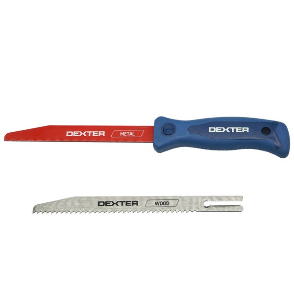Scie de voleur DEXTER 183 mm + 2 lames