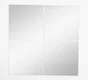 Set de 4 miroirs carrés 30x30cm