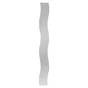 Miroir bords polis vague 160x20 cm