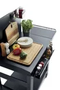 Chariot pour plancha NATERIAL VENTURA, gris / argent