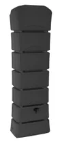 Récupérateur d'eau latitude aérien rectangulaire mural, 300 litres, anthracite