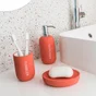 Distributeur de savon céramique Remix, orange cocktail SENSEA