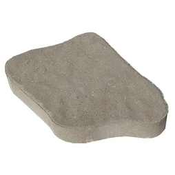 Pas japonais en beton LUDIK, gris clair, L.34 x l.25 x Ep.4.5 cm