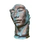 Visage homme bronze  H. 115 cm