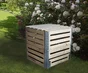 Composteur compost d'extérieur 460 l