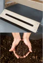 Composteur compost d'extérieur 460 l
