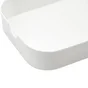 Organiseur H.4.7 x l.16.3 x P.4.7 cm, plastique blanc, Remix