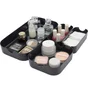 Organiseur H.5.3 x l.16.3 x P.30.2 cm plastique gris, Remix