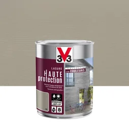 Lasure V33 HP LES COULEURS 8 ans lin satiné 1 L