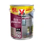 Lasure V33 HP LES COULEURS 8 ans gris argenté satiné 1 L
