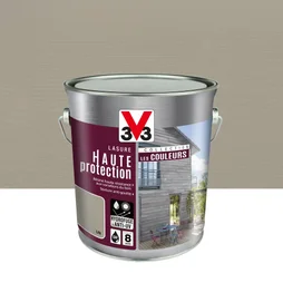 Lasure V33 HP LES COULEURS 8 ans lin satiné 2.5 L