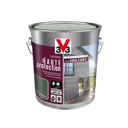 Lasure V33 HP LES COULEURS 8 ans vert provence satiné 2.5 L