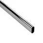 Barre de penderie gris H.3 x l.150 x P.1.5 cm