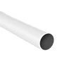 Barre de penderie blanc H.2.5 x l.100 x P.2.5 cm