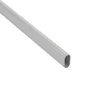 Barre de penderie blanc H.3 x l.150 x P.1.5 cm