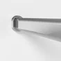 Lot de 2 support de barre de penderie D30 x 15 mm ovale chrome 28.95 m