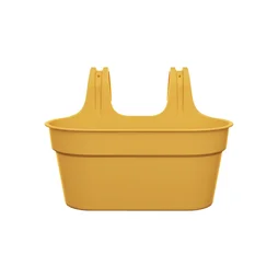 Pot accroche balcon 35 cm moutarde NATERIAL